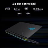 ASUS ROG Strix G18 G815LP-S9005W 18"  Copilot+ gaming laptop Zwart/grijs | Core Ultra 9 275HX | RTX 5070 | 32 GB | 1 TB SSD