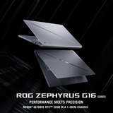 ASUS ROG Zephyrus G16 GU605CM-QR125W 16"  gaming laptop Grijs | Core Ultra 7 255H | RTX 5060 | 16 GB | 512 GB SSD
