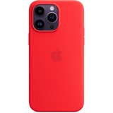Apple Siliconenhoesje met MagSafe voor iPhone 14 Pro Max - (PRODUCT)RED telefoonhoesje Rood