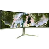 Arozzi Nova Curved 49" UltraWide gaming monitor Groen, 165 Hz, 1x DisplayPort, 2x HDMI, 1x USB-C, Audio, Adaptive Sync