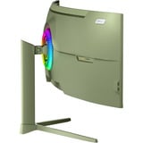 Arozzi Nova Curved 49" UltraWide gaming monitor Groen, 165 Hz, 1x DisplayPort, 2x HDMI, 1x USB-C, Audio, Adaptive Sync