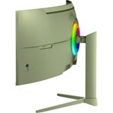 Arozzi Nova Curved 49" UltraWide gaming monitor Groen, 165 Hz, 1x DisplayPort, 2x HDMI, 1x USB-C, Audio, Adaptive Sync
