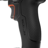 BLACK+DECKER 18V Brushless accuschroefklopboormachine klopboorschroevendraaier Zwart/oranje, Accu en oplader niet inbegrepen