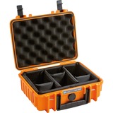 B&W outdoor.case type 1000 RPD koffer Oranje