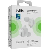 Belkin SOUNDFORM Immerse True Wireless Earbuds  headset Wit, Bluetooth
