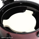 Char-Griller AKORN Jr. Smokin' Stone en Heat Deflector afdekking Beige