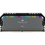 Corsair 32 GB DDR5-5200 Kit werkgeheugen Grijs, CMT32GX5M2B5200Z40, Dominator Platinum RGB, XMP 3.0, EXPO