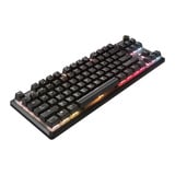 Corsair K70 CORE TKL RGB mechanisch gaming toetsenbord Zwart, US lay-out (QWERTY), Corsair MLX Red v2, 80% (TKL)	, RGB, ABS Double shot, Hot-swap