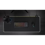 Corsair K70 CORE TKL RGB mechanisch gaming toetsenbord Zwart, US lay-out (QWERTY), Corsair MLX Red v2, 80% (TKL)	, RGB, ABS Double shot, Hot-swap