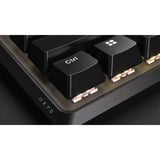 Corsair K70 CORE TKL RGB mechanisch gaming toetsenbord Zwart, US lay-out (QWERTY), Corsair MLX Red v2, 80% (TKL)	, RGB, ABS Double shot, Hot-swap