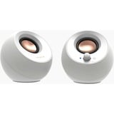 Creative Pebble V3 pc-luidspreker Wit, Bluetooth, USB-C, AUX