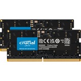 Crucial 64 GB DDR5-4800 Kit laptopgeheugen Zwart, CT2K32G48C40S5