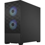 Fractal Design Pop Air RGB Black TG Clear Tint midi tower behuizing Zwart | 2x USB-A | RGB | Window