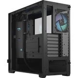 Fractal Design Pop Air RGB Black TG Clear Tint midi tower behuizing Zwart | 2x USB-A | RGB | Window