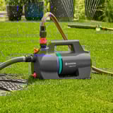 GARDENA Besproeiingspomp 5200 Silent Donkergrijs/turquoise, 09084-20