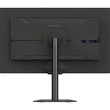 GIGABYTE M27UP 27" 4K UHD gaming monitor Zwart, 160Hz, HDMI, DisplayPort, USB-C, Audio