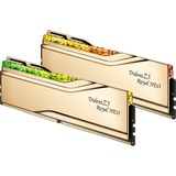 G.Skill 32 GB DDR5-6400 (2x 16 GB) Kit werkgeheugen Goud, Trident Z5 Royal Neo, AMD EXPO