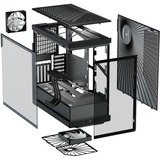 HYTE Y40 Tower-behuizing Zwart | Tempered Glass