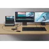 Hyper HyperDrive Thunderbolt 4 Docking Station Aluminium/zwart