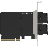 Icy Dock ExpressSlot Core MB312M4P-B wisselframe Zwart