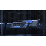 Iqunix EZ63 Magnetic Switch Gaming HE Keyboard, gaming toetsenbord Zwart/blauw, US lay-out, US-International, Gateron Magnetic Jade Gaming, 60%, RGB, Double Shot PBT Keycaps