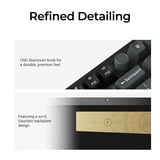 Keychron Q3 Ultra-M3 8K Wireless Custom Mechanical Keyboard, toetsenbord Zwart, US lay-out, Keychron Silk POM Brown, 80% (TKL), RGB, Hot swap, 8K, 2.4 GHz / Bluetooth 5.2 / USB-C