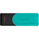 Kingston DataTraveler Exodia S 128 GB usb-stick Zwart/lichtblauw, DTXS/128GB