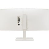 LG UltraWide 38WR85QC-W 37.5" curved monitor Wit, 2x HDMI, 1x DisplayPort, USB-A, USB-C, RJ45, 144 Hz