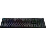 Logitech G915 LIGHTSPEED Wireless RGB Mechanisch toetsenbord, gaming toetsenbord Zwart, US lay-out, GL Clicky