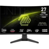 MSI MAG 276CF E20 27" curved gaming monitor Zwart, 2x HDMI, DisplayPort, 200 Hz