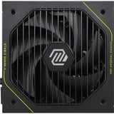 MSI MAG A1000PLS PCIE5 modulaire 1000 watt voeding  Zwart, 1x 12V-2x6, 4x PCIe, 1x 12V-2x6, 4x PCIe