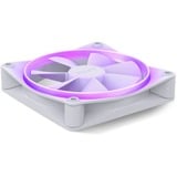 NZXT F120 RGB Single 120x120x26 case fan Wit, 4-pins PWM fan-connector