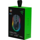 Razer Cobra Pro gaming muis Zwart, 30.000 dpi, Razer Chroma RGB