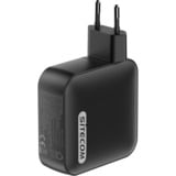 Sitecom 165W GaN Power Delivery oplader Zwart, 3x USB-C, 1x USB-A