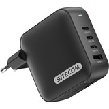 Sitecom 165W GaN Power Delivery wandoplader Zwart