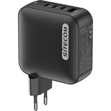 Sitecom 165W GaN Power Delivery wandoplader Zwart