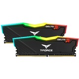 Team Group 16 GB DDR4-3200 Kit werkgeheugen Zwart, TF3D416G3200HC16FDC01, Delta RGB, XMP 2.0