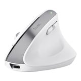 Trust Bayo+ - Ergonomische Muis Verticaal Draadloos  Wit, 800-2400 Dpi, 2,4GHz, 2x Bluetooth