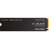 WD Black SN850X NVMe SSD 2 TB SSD Zwart, PCIe 4.0 x4, NVMe, M.2 2280