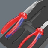 Wera 9781 Schuimrubberen inzetstuk met KNIPEX tangen Set 2, 3‑delig tangenset Zwart/grijs, in schuiminzet voor werkplaatswagen