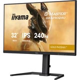 iiyama G-Master Gold Phoenix GB3290QSU-B1 31.5" gaming monitor Zwart (mat), 240Hz, HDMI, DisplayPort, USB-C, Audio, AMD FreeSync