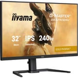iiyama G-Master Gold Phoenix GB3290QSU-B1 31.5" gaming monitor Zwart (mat), 240Hz, HDMI, DisplayPort, USB-C, Audio, AMD FreeSync