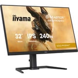 iiyama G-Master Gold Phoenix GB3290QSU-B1 31.5" gaming monitor Zwart (mat), 240Hz, HDMI, DisplayPort, USB-C, Audio, AMD FreeSync
