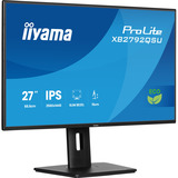 iiyama ProLite XB2792QSU-B1 27" gaming monitor Zwart, 120 Hz, HDMI, DisplayPort, USB, Audio