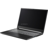 ALTERNATE Thunderstorm 15.6” - Ryzen 7 - RTX 5070  gaming laptop Zwart | R7 H255 | RTX 5070 | 32 GB | 1 TB SSD