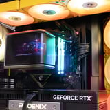 ALTERNATE Thunderstorm Pro Ryzen 7 - 5080 Limited Edition gaming pc Donkergeel/zwart | R7 9850X3D | RTX 5080 | 32 GB | 2 TB SSD