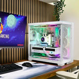 ALTERNATE Thunderstorm Xtreme Ryzen 7 – RTX 5090 White gaming pc Wit | R7 9850X3D | RTX 5090 | 32 GB | 4 TB SSD