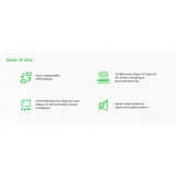 APC Back-UPS BE1050G2-GR - Noodstroomvoeding Zwart, 8x Schuko, 1050VA, 2 USB opladers, 1 USB