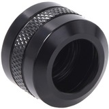 Alphacool Eiszapfen PRO 13 mm HardTube Fitting G1/4 - Deep Black verbinding Zwart (mat)