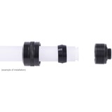 Alphacool Eiszapfen PRO 13 mm HardTube Fitting G1/4 - Deep Black verbinding Zwart (mat)